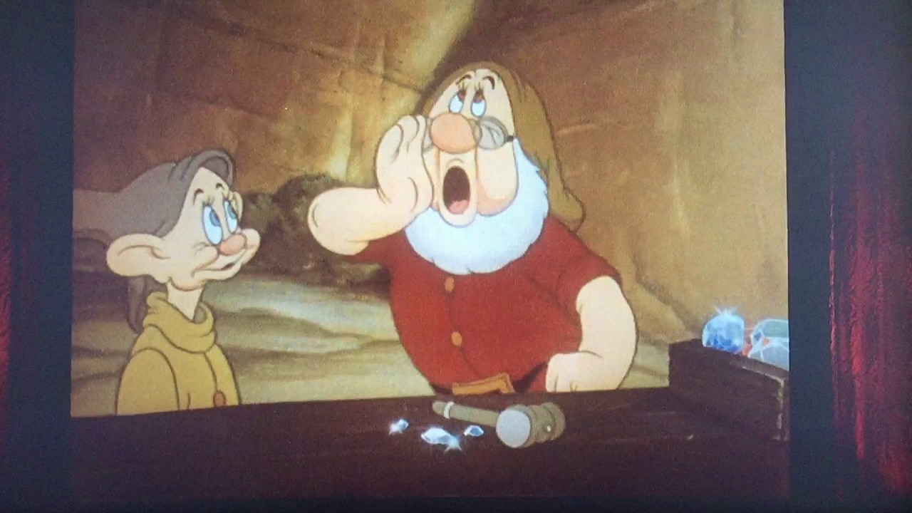 Gremlins watching Snow White