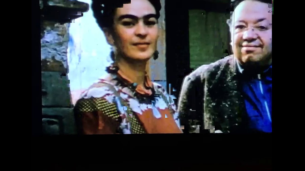 Frida Kahlo and Diego Rivera.  Rare Video Footage & Love Letter from Frida to Diego.