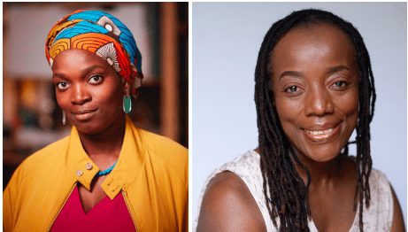 Left: Njideka Akunyili Crosby. Photo by Shaughn and John. Right: Tsitsi Dangarembga. Photo by Hannah Mentz.
