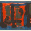 Untitled, c. late 1950s, gouache on paper, 5.25h x 7w in (13.34h x 17.78w cm)