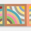 Frank Stella, Damascus Gate, Stretch Variation II, Half Size, 1969, Acrylic on canvas, 60 by 300 inches (152.4 x 762 cm), courtesy of Edward Tyler Nahem