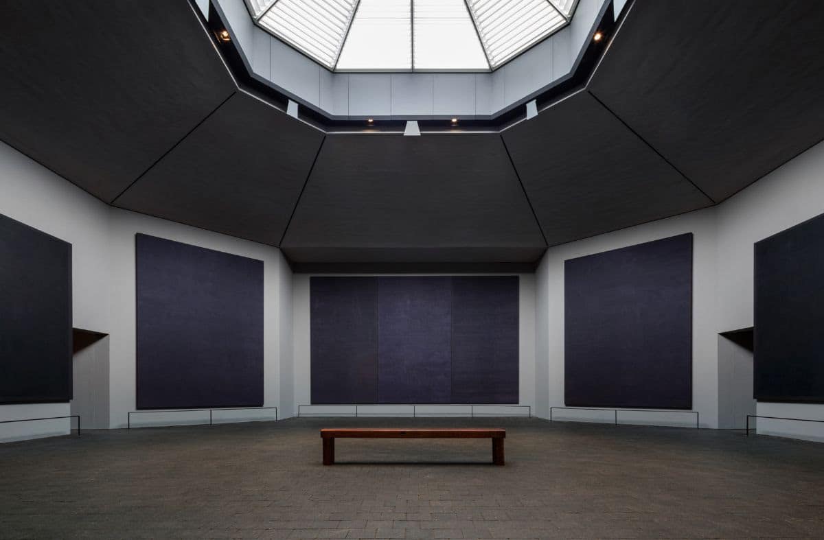 Rothko Chapel interior. Photograph by Paul Hester