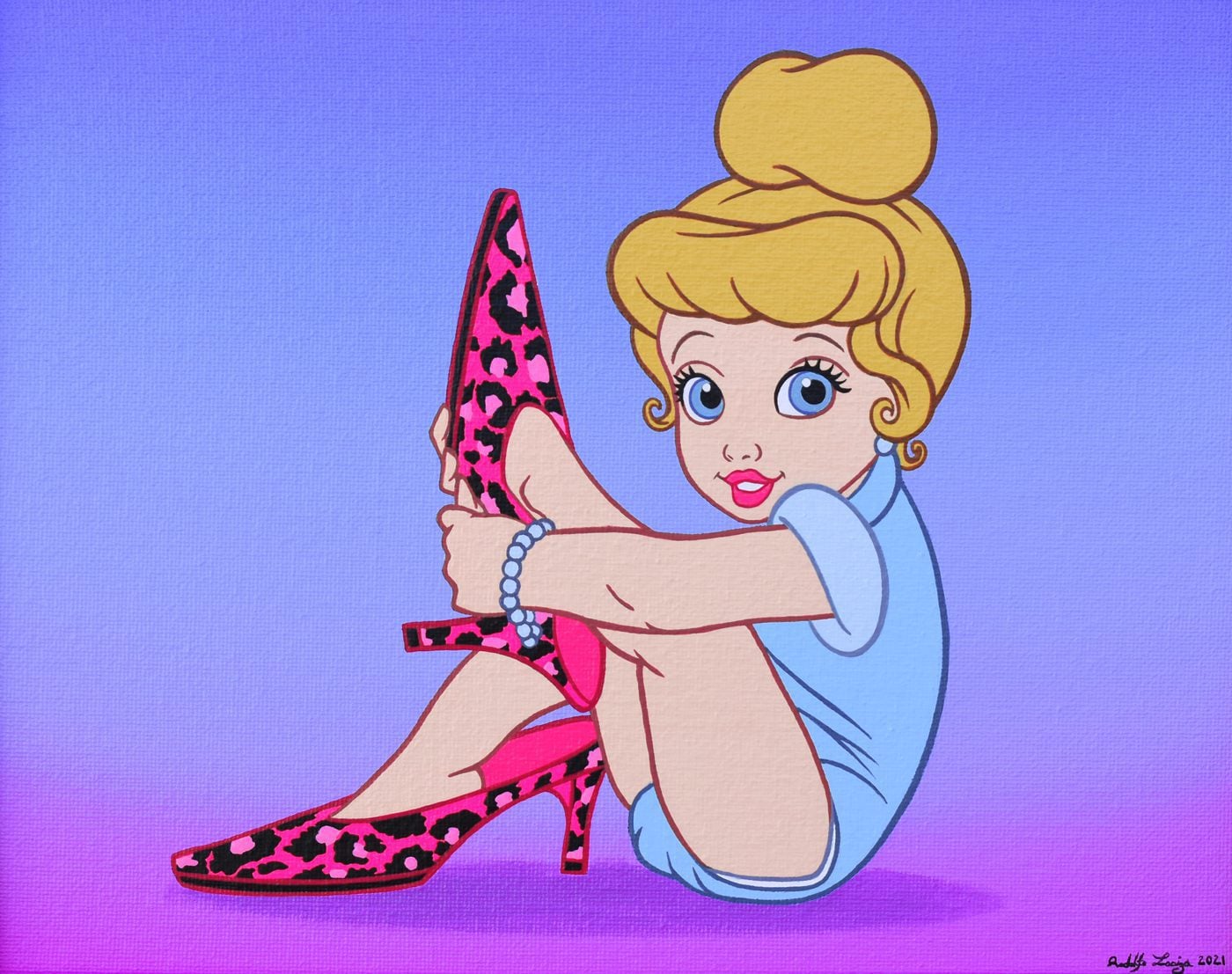 Rodolfo Loaiza_Great Aspirations_Acrylic on canvas_8_ x 10_