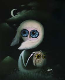 Soul Friends, 2021. Oil on canvas. 100 by 81cm.