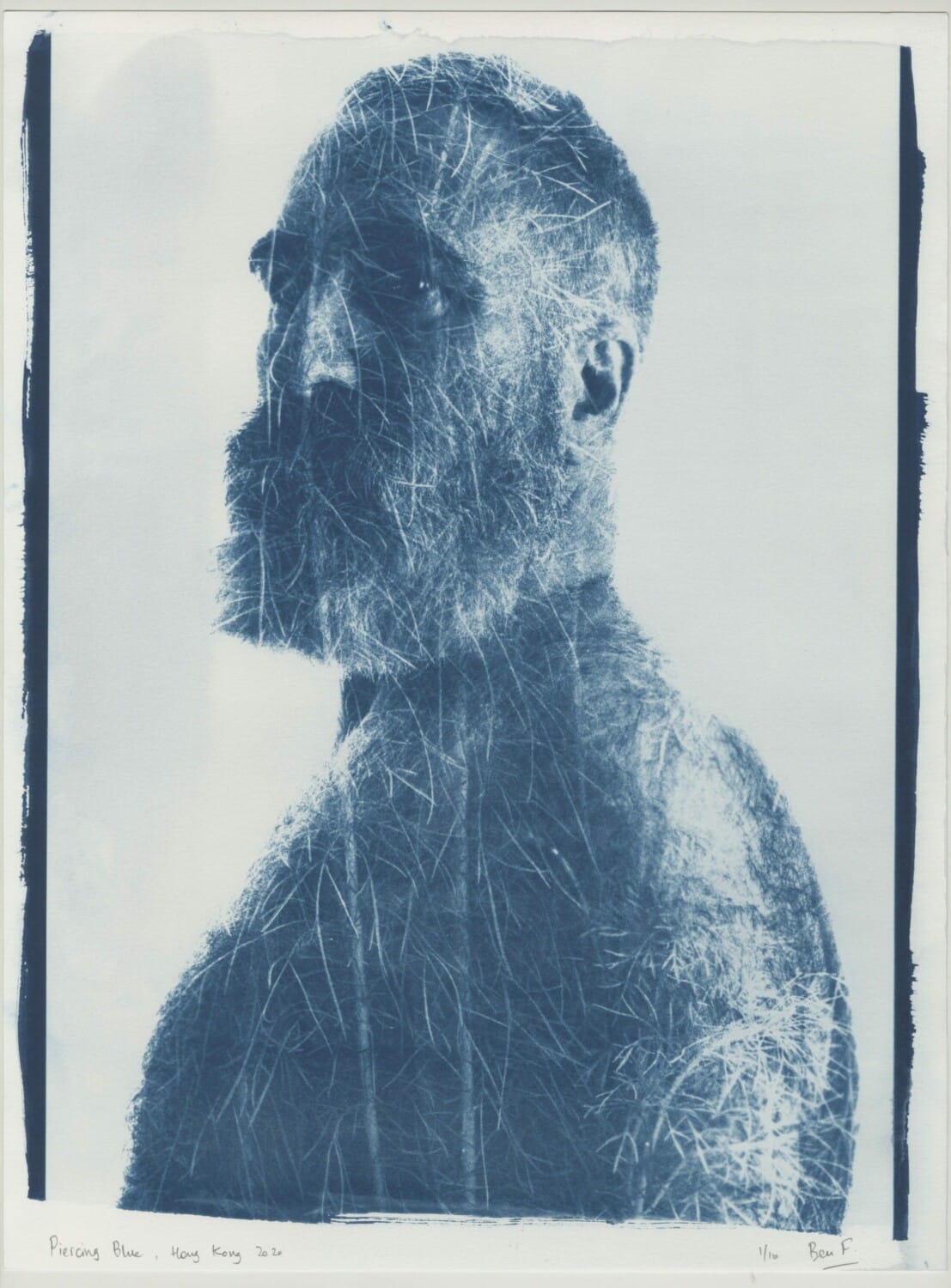 Benoit Felten 'Piercing Blue' Hong Kong, 2020_Courtesy of Blue Lotus Gallery