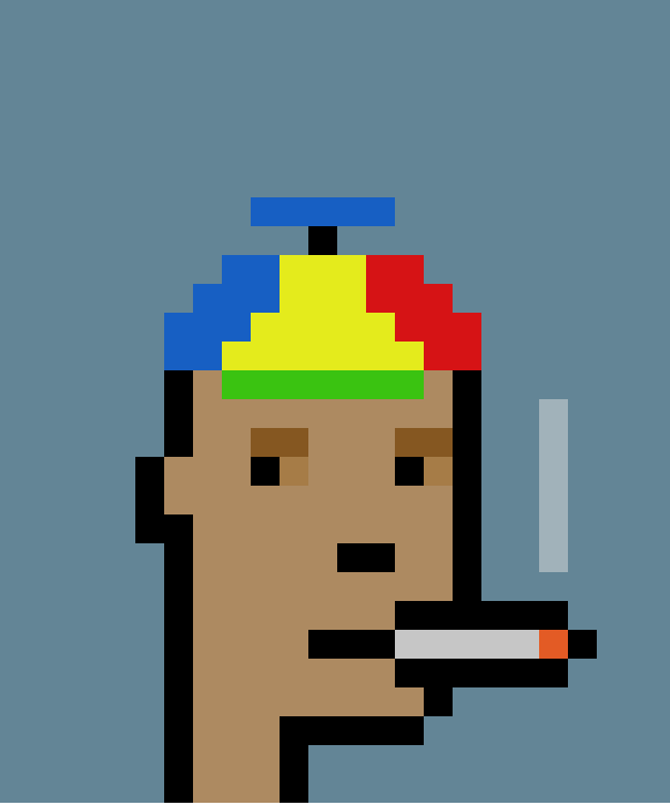 Larva Labs, CryptoPunk #8146, Courtesy Institut