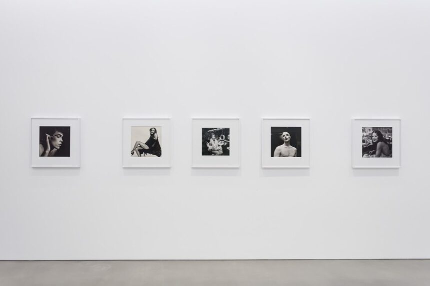 Peter Hujar, Backstage, installation view: Maureen Paley, London, 2021 special thanks to the Peter Hujar Estate and Archive LLC