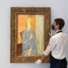 Amedeo Modigliani's Jeune Fille Assise, Les Cheveux Dénoués (estimate $15/20 million)