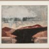 Herald Nix, Untitled Shuswap Lake, B.C. #7, March, 2021, Oil and on panel, 20 x 24 in., 25.5 x 29.8 in. (framed)