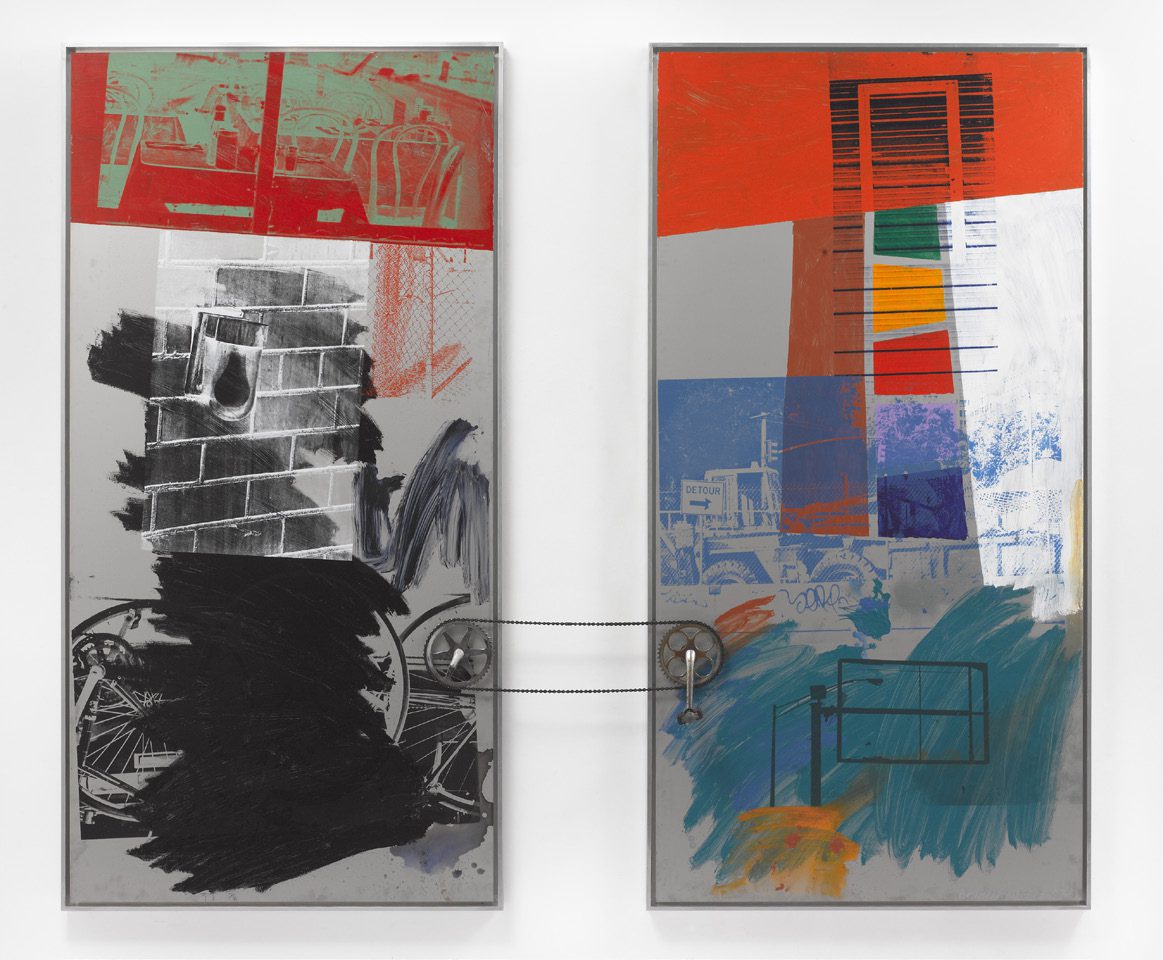 Robert Rauschenberg, Climb (Urban Bourbon), 1993 © 2021 Robert Rauschenberg Foundation / Artists Rights Society (ARS), New York