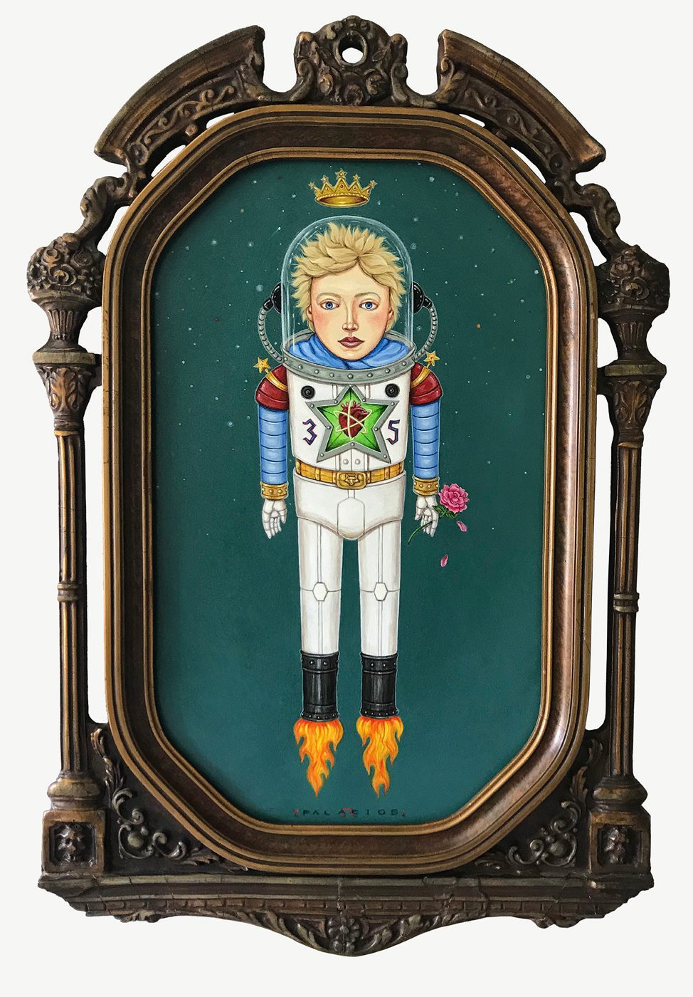 Robert Palacios_Little Lights in the Sky_Acrylic on panel_16_ x 10_