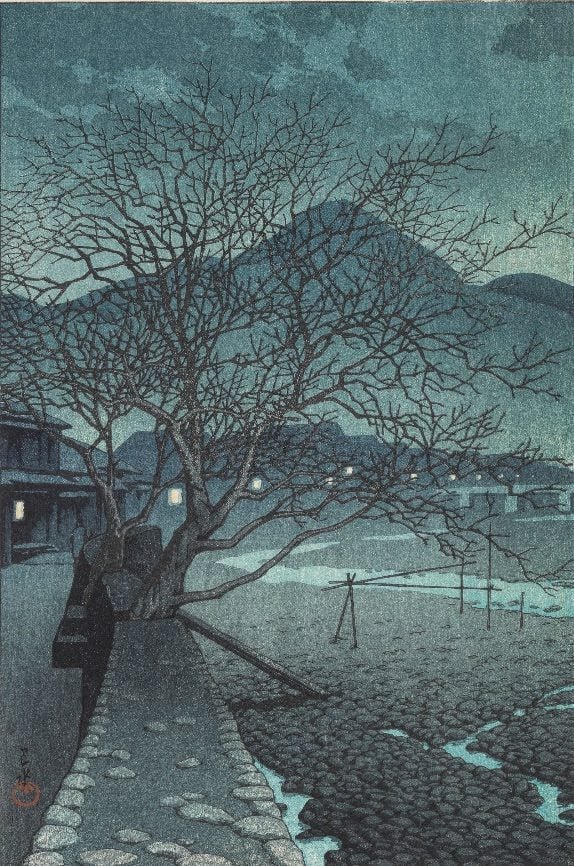 Evening in Beppu. Estimate: £1,200-1,800.