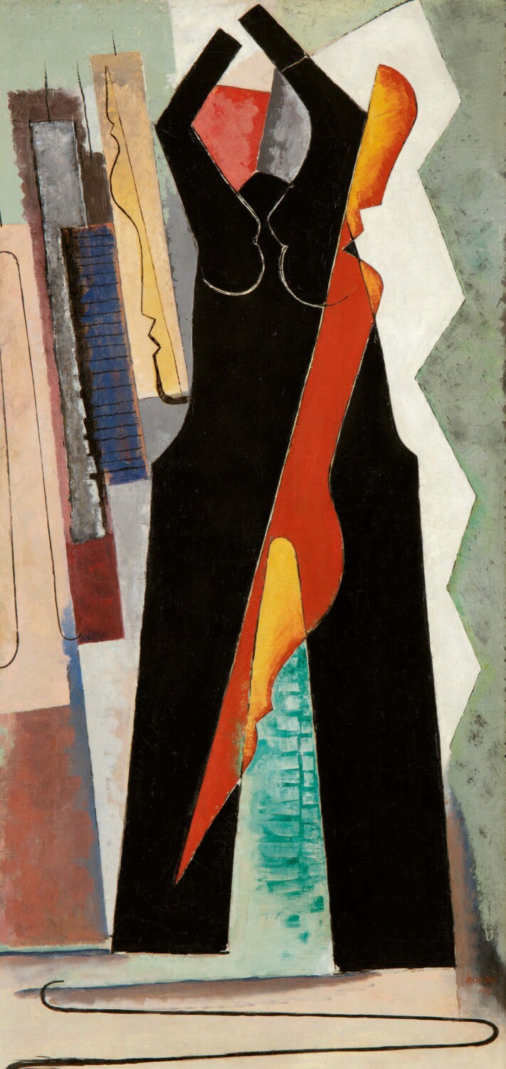 Man Ray, Black Widow (Nativity)