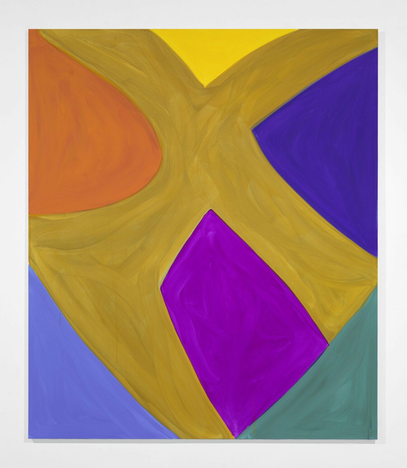 Marina Adams, 'Stardust', 2020. Acrylic on linen, 173 x 147cm (68 1/8 x 57 7/8in). Copyright Marina Adams. Courtesy the artist and Stephen Friedman Gallery, London.