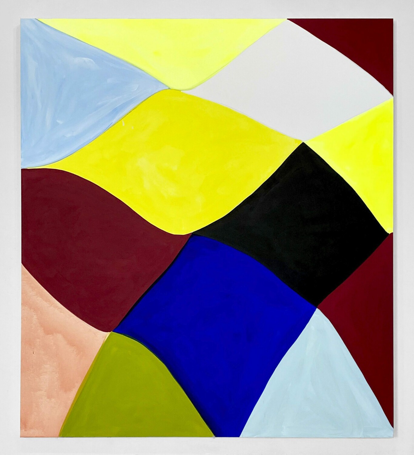 Marina Adams, 'RBG', 2020. Acrylic on linen, 223.5 x 198cm (88 x 78in). Copyright Marina Adams. Courtesy the artist and Stephen Friedman Gallery, London.