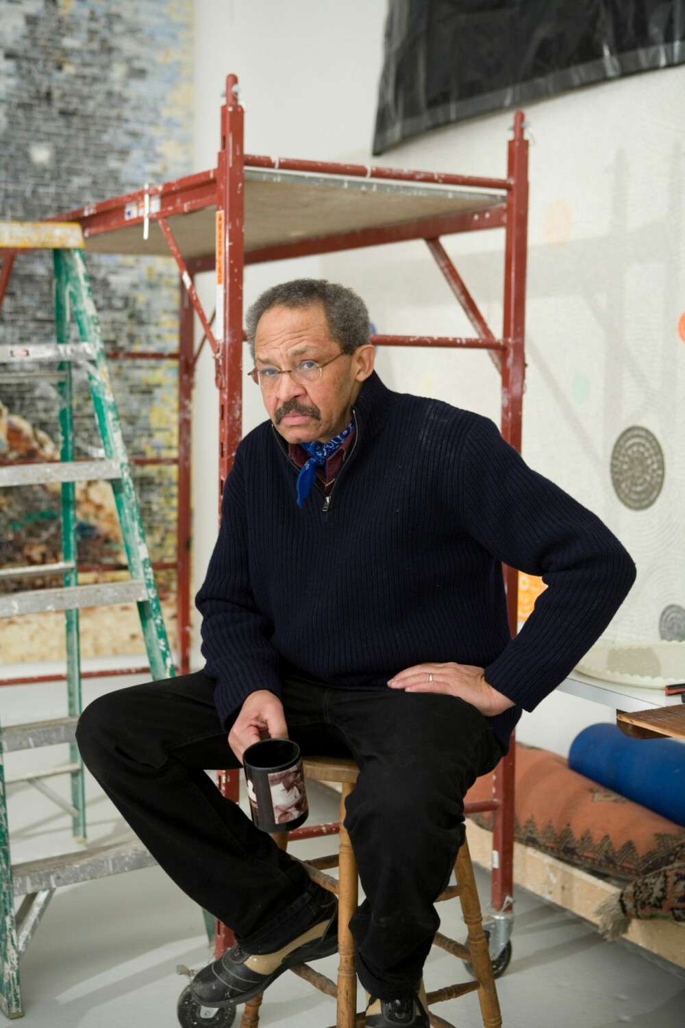 Jack Whitten  © Jack Whitten Estate Courtesy the Jack Whitten Estate and Hauser & Wirth Photo: John Berens