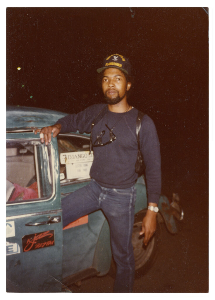 Doug Biggert, Hitchhiker Series, c. 1973-79. Unique C-print, 4 7/8 x 3 1/2 inches.