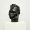 Ebony, 2021, earthenware, glaze, 14.5 x 9 x 11 inches, 36.8 x 22.9 x 27.9 cm