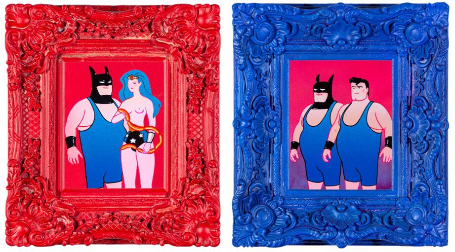 “BFF #8” and “BFF #3” by Chen-Dao Lee