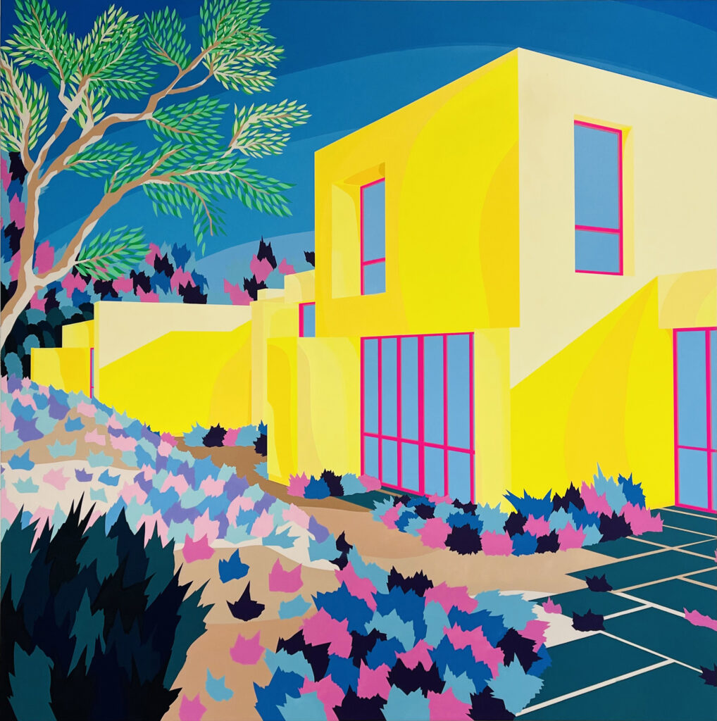 Michael Callas Untitled, 2021 Spray Paintand