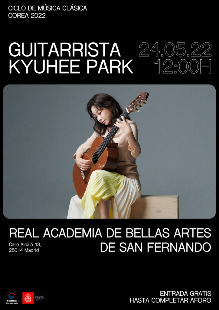 Concierto de la guitarrista coreana Kyuhee Park