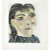 Pablo Picasso (1881-1973) Tête de femme No 2. Portrait de Dora Maar, 1939 This work is from the edition of 104, printed by Lacourière, published by Ambroise Vollard, Paris, 1942 Estimates_25,000 - 35,000