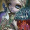 Jasmine Becket-Griffith_Lady Amalthea_Acrylic on masonite panel_16 x 12