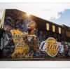 Photo by Greg Cohen of Los Angeles Kobe Mural by Jonas Never, Included in the Lot