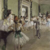 Edgar Degas. The Dance Class (La Classe de Danse), 1873–1876, oil on canvas