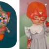 L-R: “Of the Heavens” by kelogsloops, “Space Balls” by Robert Palacios, “Punishment” by Tarntara Sudadung, and “Self-Awareness and Budding” by Yuka Sakuma
