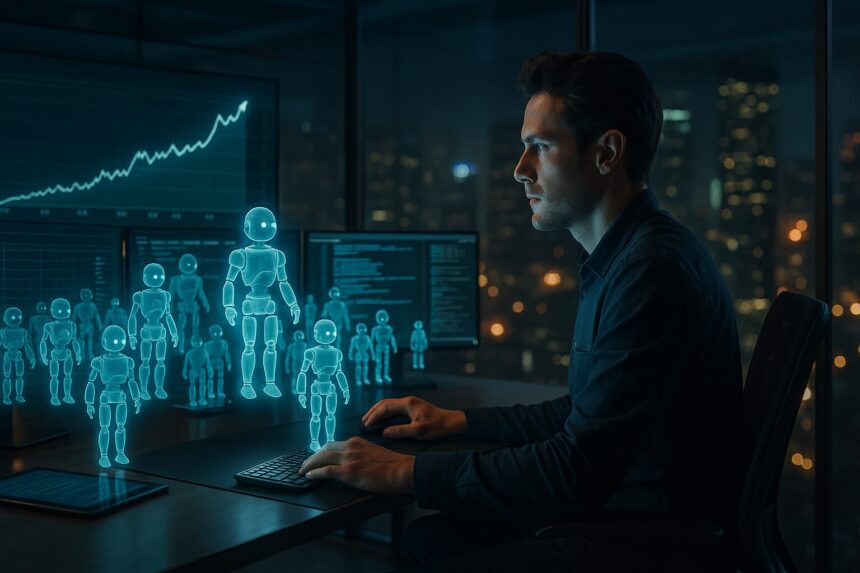 What If Your Startup Was Just You and 10,000 Bots? How to Be a Unicorn Without Hiring Anyone