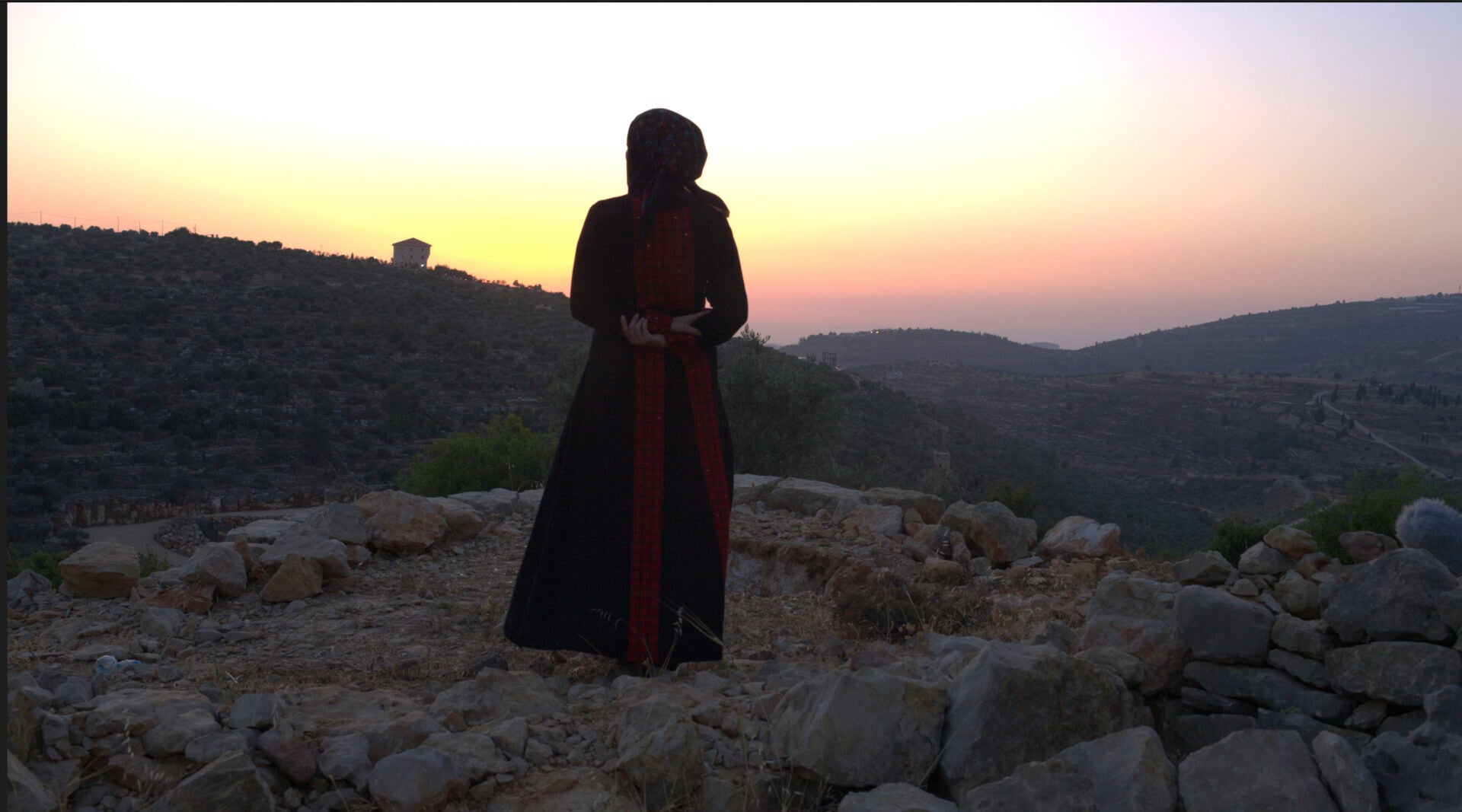 Basel Abbas and Ruanne Abou-Rahme, Still from Prisoners of Love (working title), 2025. Courtesy of the artists.